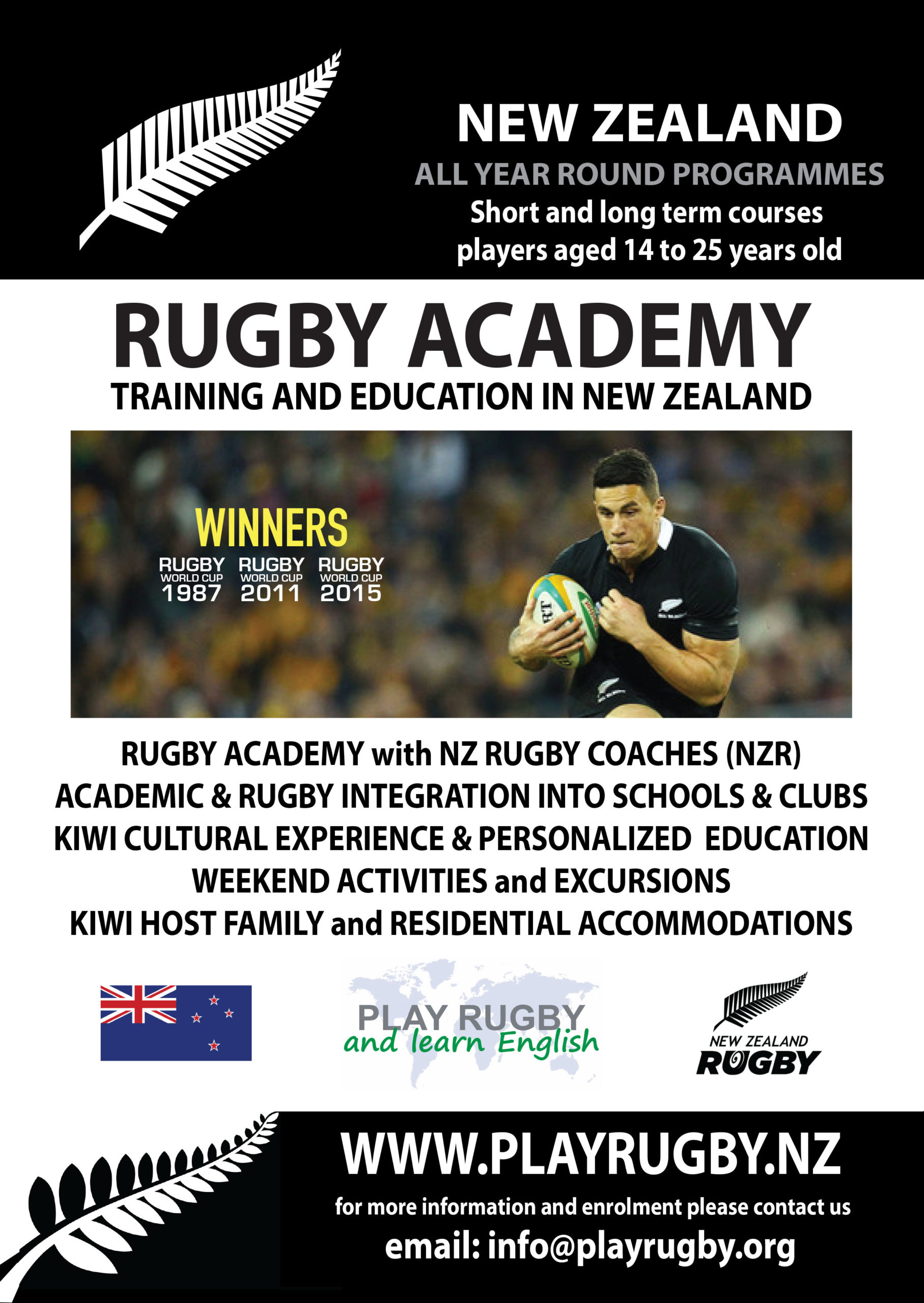 English and Rugby Summer Camps, Play Rugby and learn English