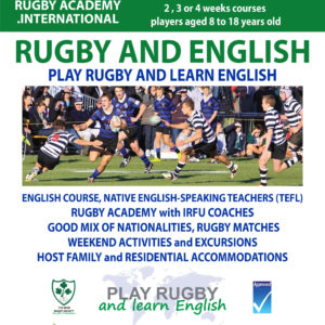 English and Rugby Summer Camps, Play Rugby and learn English